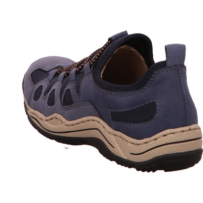 Rieker Sneaker Schlupfschuh Freizeit Damen Blau Synthetik   Bild3