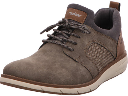 Rieker Herren Halbschuh  in braun-bunt-kombiniert