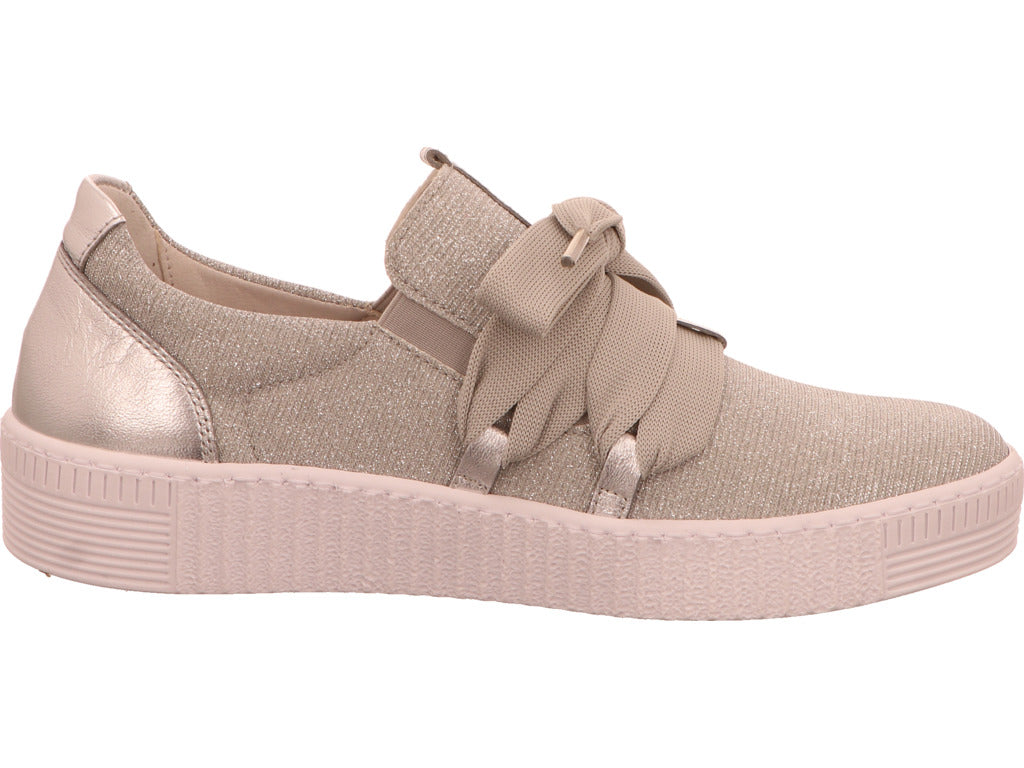 Gabor damessneakers in zilver