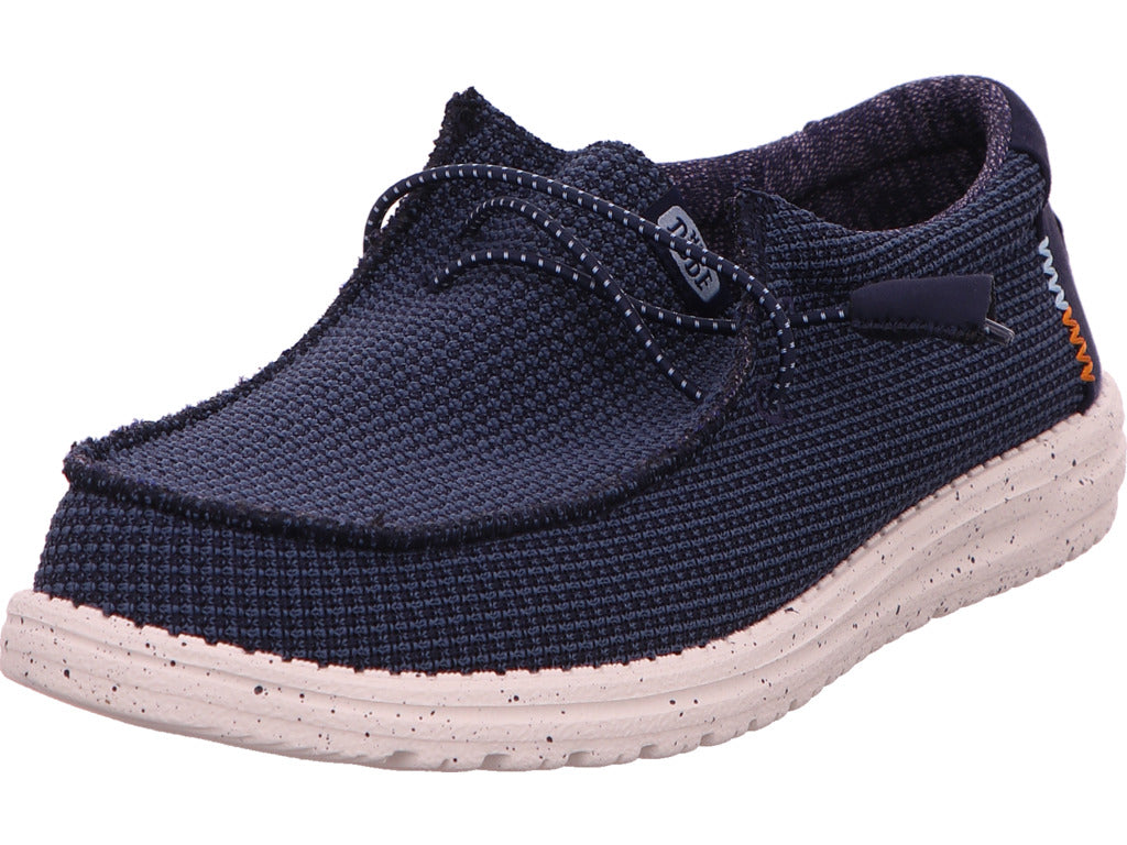 Hey Dude Herren Slipper Wally Sport in dunkelblau
