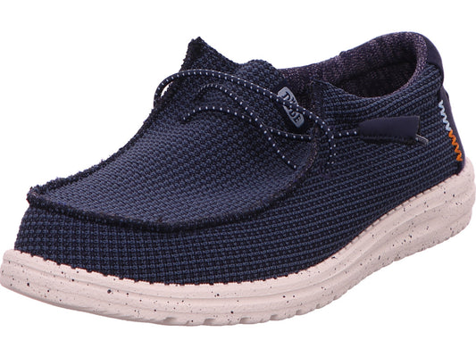 Hey Dude Herren Slipper Wally Sport in dunkelblau