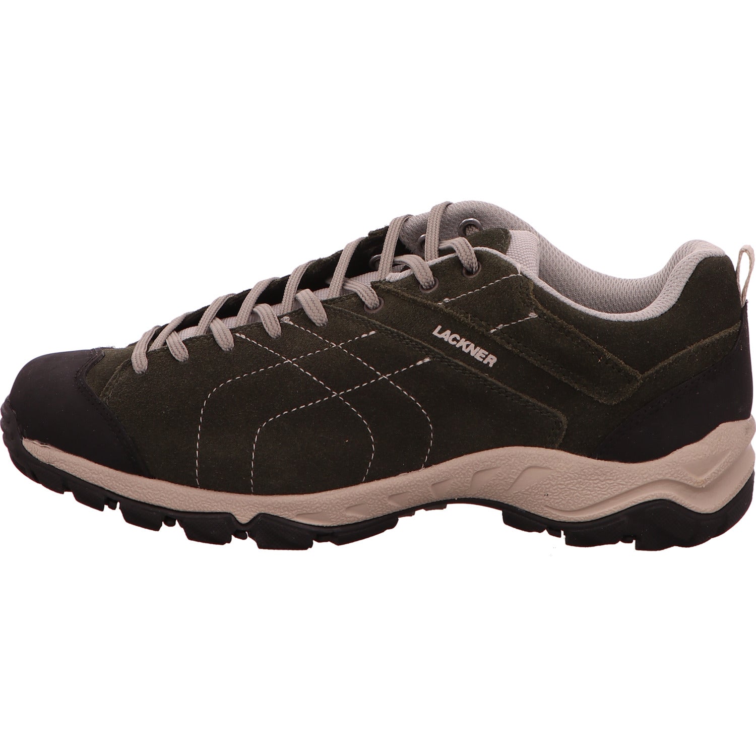 Lackner Wanderschuh Outdoorschuh Grün Damen Rauhleder   Bild2