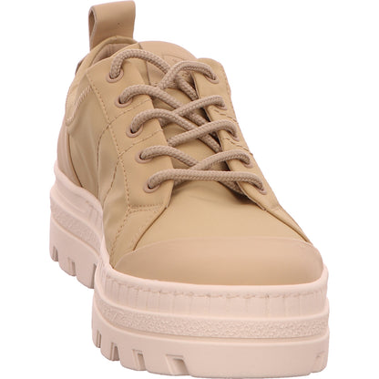 MARC O'POLO Sneaker Schnürhalbschuh Freizeit Damen Beige Stoff/Leinen   Bild6