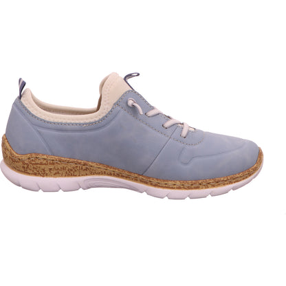 Rieker Sneaker Schnürhalbschuh Damen Blau Synthetik   Bild5