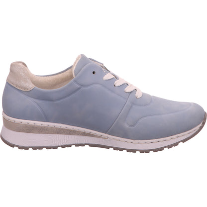 Rieker Sneaker Schnürhalbschuh Damen Blau Synthetik   Bild5