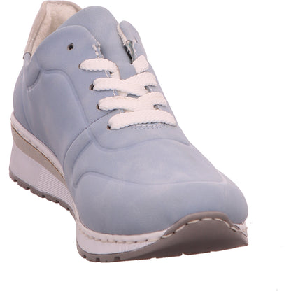 Rieker Sneaker Schnürhalbschuh Damen Blau Synthetik   Bild6