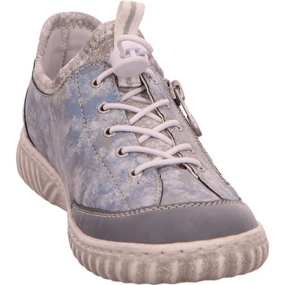 Rieker Sneaker Schnürhalbschuh Damen Blau Synthetik   Bild6