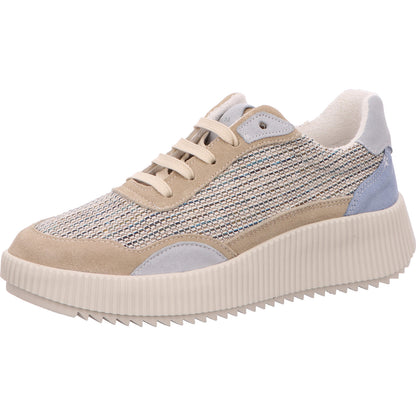 Palpa Trading - Online Shoes Sneaker Damen Grau-Blau Leder/Synth./Textil-kombiniert   Bild1