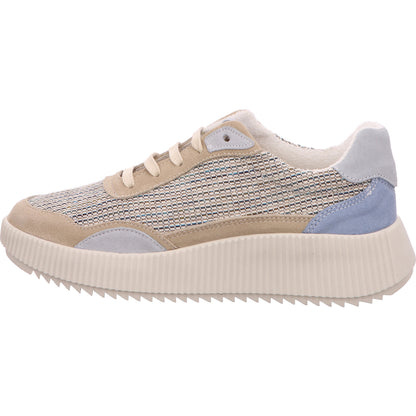 Palpa Trading - Online Shoes Sneaker Damen Grau-Blau Leder/Synth./Textil-kombiniert   Bild2