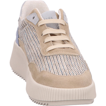 Palpa Trading - Online Shoes Sneaker Damen Grau-Blau Leder/Synth./Textil-kombiniert   Bild6