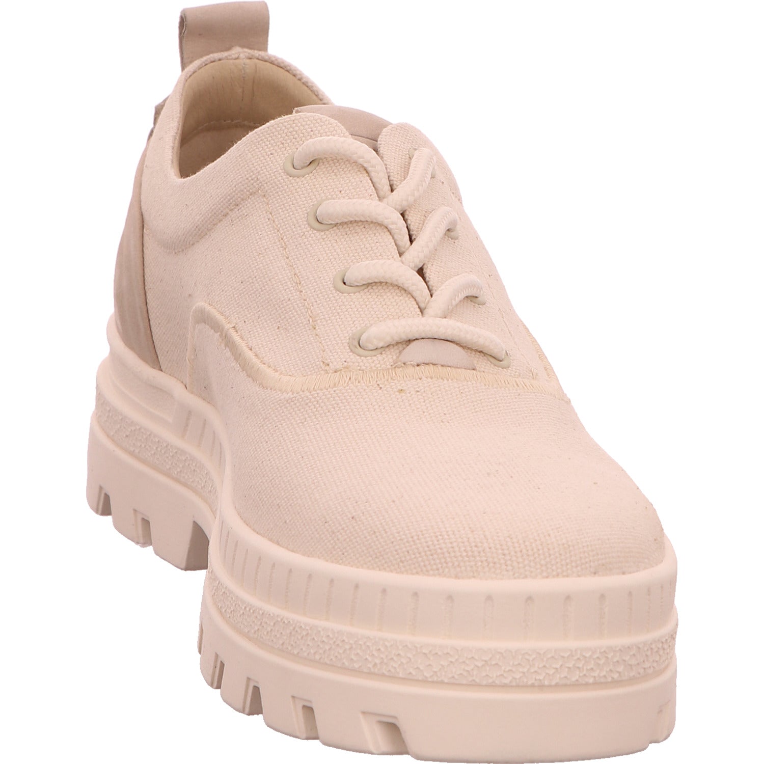 MARC O'POLO Sneaker Schnürhalbschuh Damen Offwhite Stoff/Leinen   Bild6