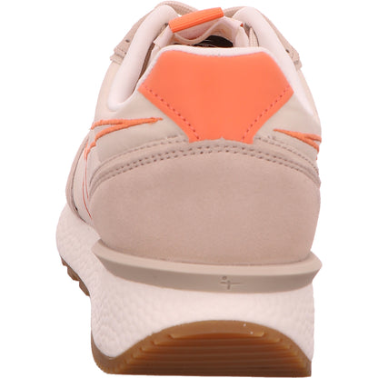 Tamaris Sneaker Halbschuh Schnürung Damen Beige Leder/Synth./Textil-kombiniert   Bild4