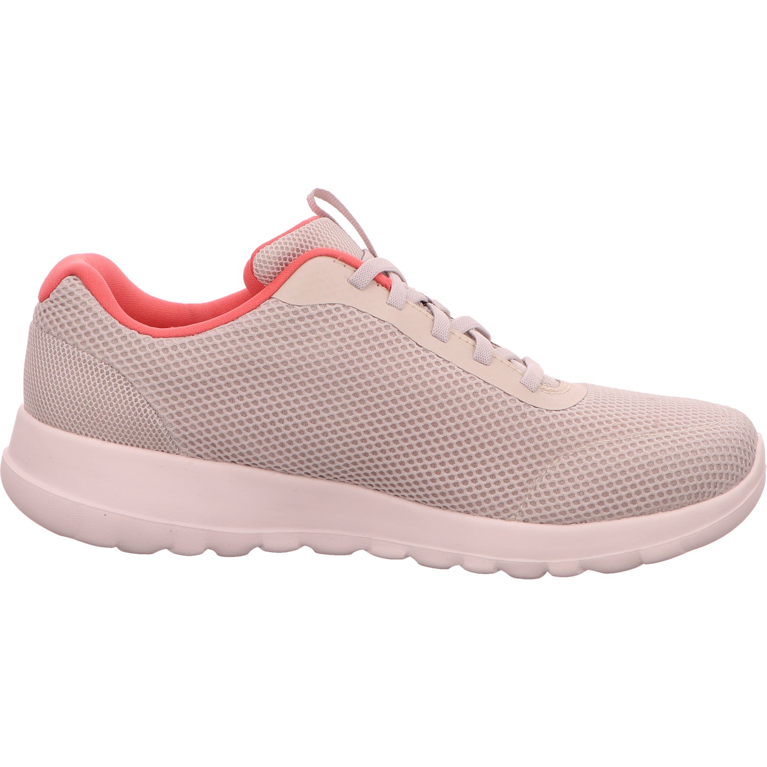 Skechers Sneaker Schnürschuh Damen Beige Stoff/Leinen   Bild5