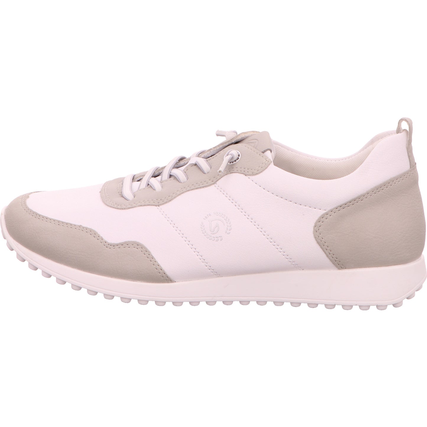 Remonte Sneaker Schnürhalbschuh Damen Weiß Leder-Synthetik-kombiniert   Bild2