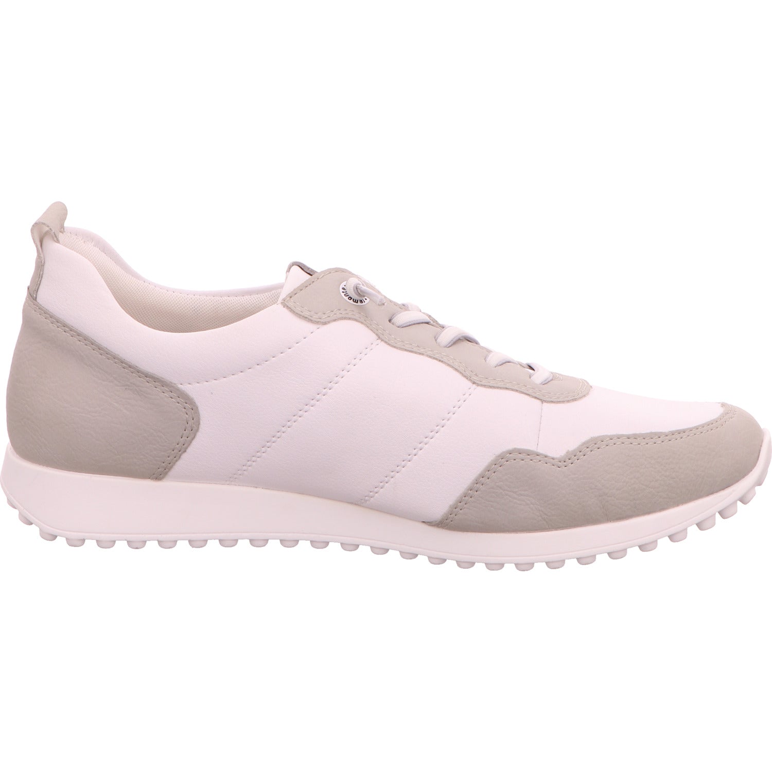 Remonte Sneaker Schnürhalbschuh Damen Weiß Leder-Synthetik-kombiniert   Bild5