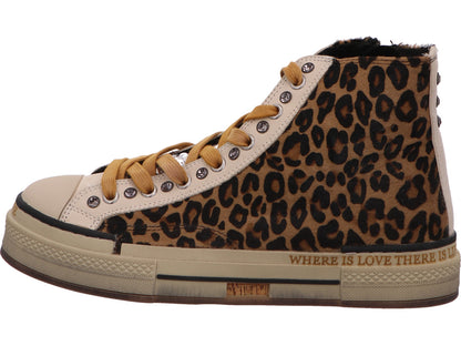 Rebecca White Damen Stiefel  in beige-bunt-kombiniert