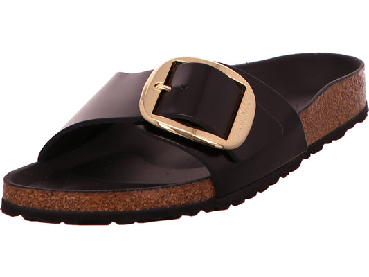 Birkenstock Damen Pantolette Madrid Big Buckle in schwarz