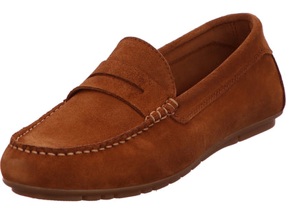 Marc O`Polo Damen Schnürschuh Selma 8B in hellbraun