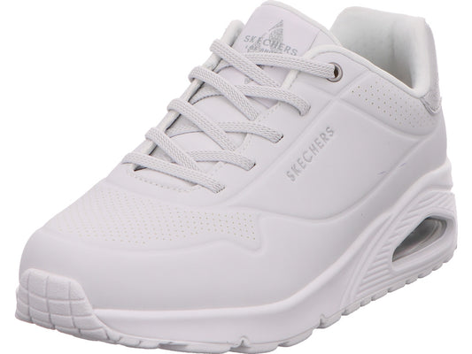 Skechers Damen Sneaker Uno - Shimmer Away in weiß