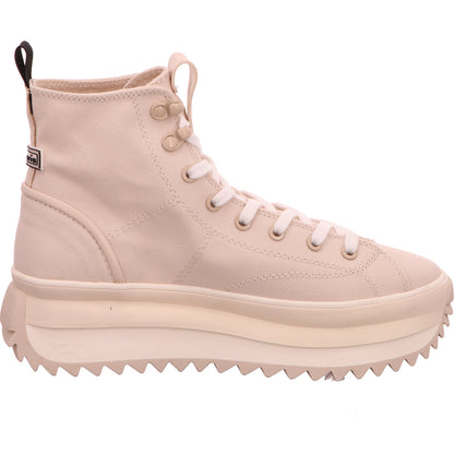 Tamaris Schnürstiefel Damen Sommer Beige Synthetik-Textil-kombiniert   Bild5