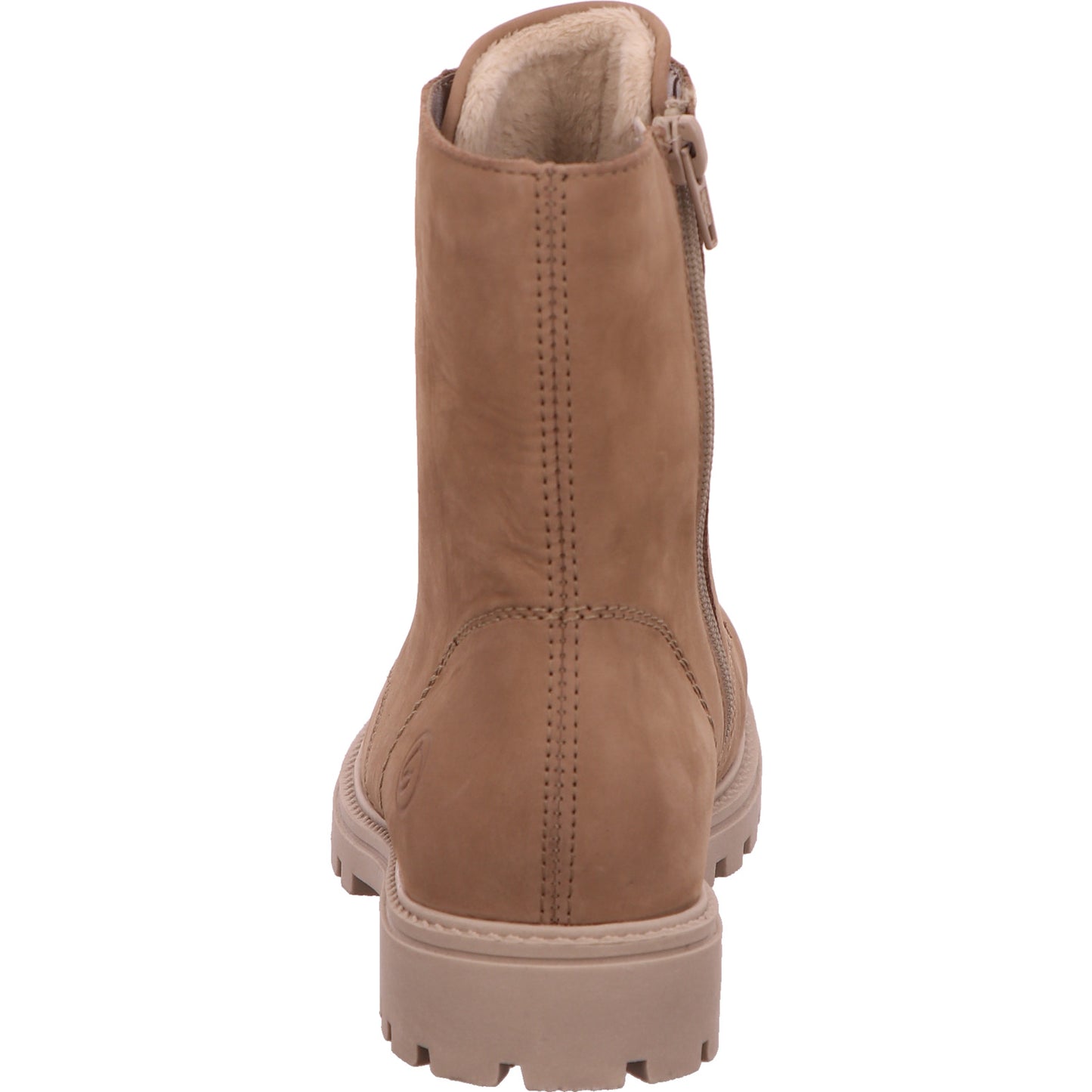 Remonte Schnürstiefel Boots Damen Beige Rauhleder   Bild4