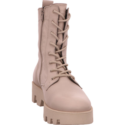 MARC O'POLO Schnürstiefel Stiefel Boots Damen Beige Leder   Bild6