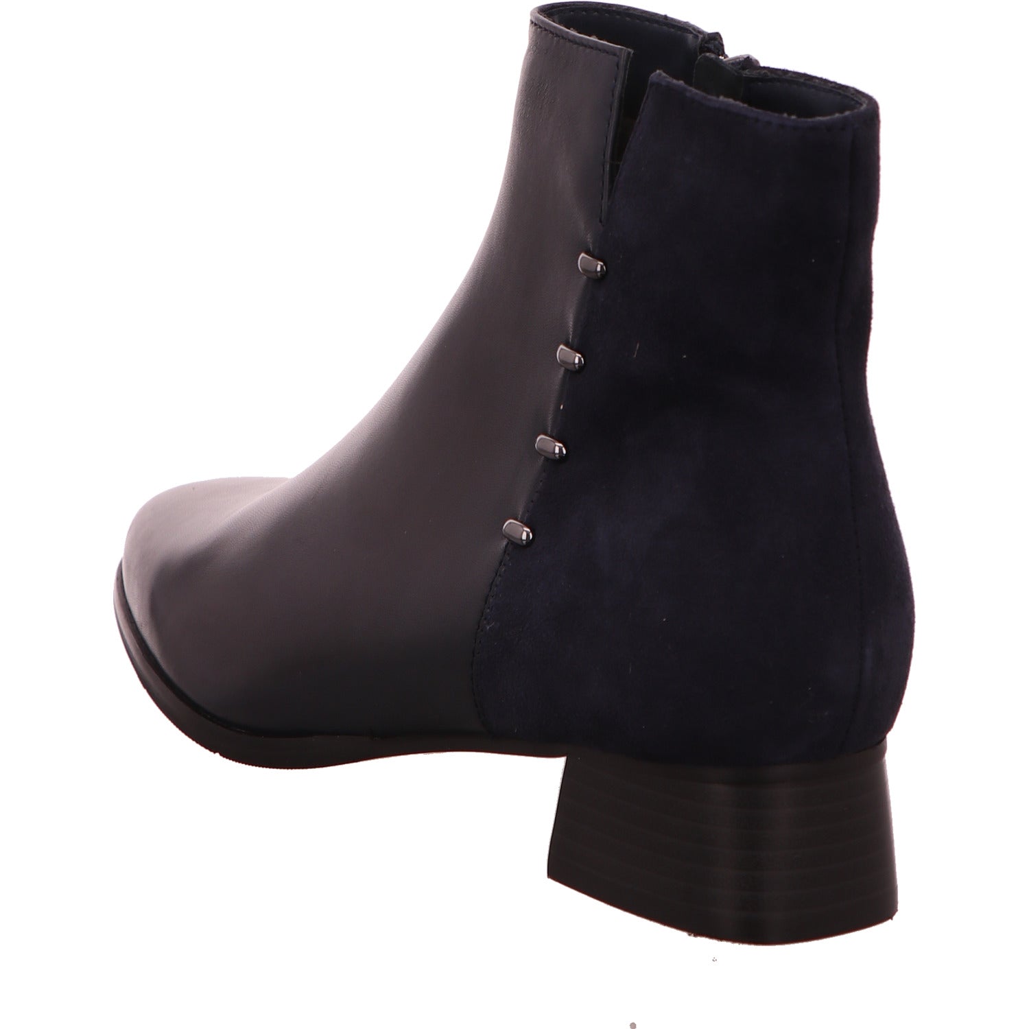 Regarde Le Ciel Schlupfstiefelette Absatz Damen Blau Thea 01 Leder / Rauhleder - kombiniert   Bild3