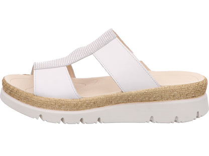 Gabor Damen Pantolette  in weiß-bunt-kombiniert