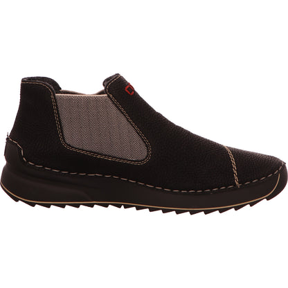 Rieker Schlupstiefelette Sportboden Damen Schwarz Synthetik-Textil-kombiniert   Bild5