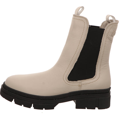 Tamaris Schlupfstiefel Boots Damen Grau Leder   Bild2