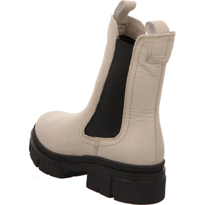 Tamaris Schlupfstiefel Boots Damen Grau Leder   Bild3