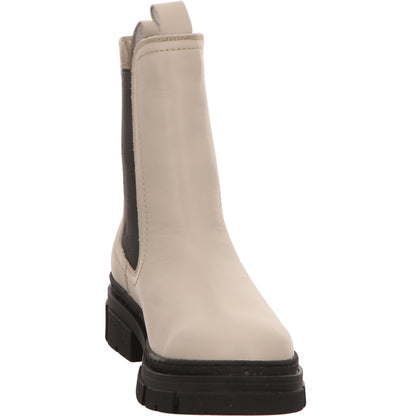 Tamaris Schlupfstiefel Boots Damen Grau Leder   Bild6