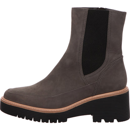 Regarde Le Ciel Schlupfstiefel Absatz Boot Damen Grau Marta 01 Rauhleder   Bild2