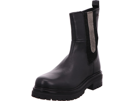 Lazamani dameslaarzen in zwart