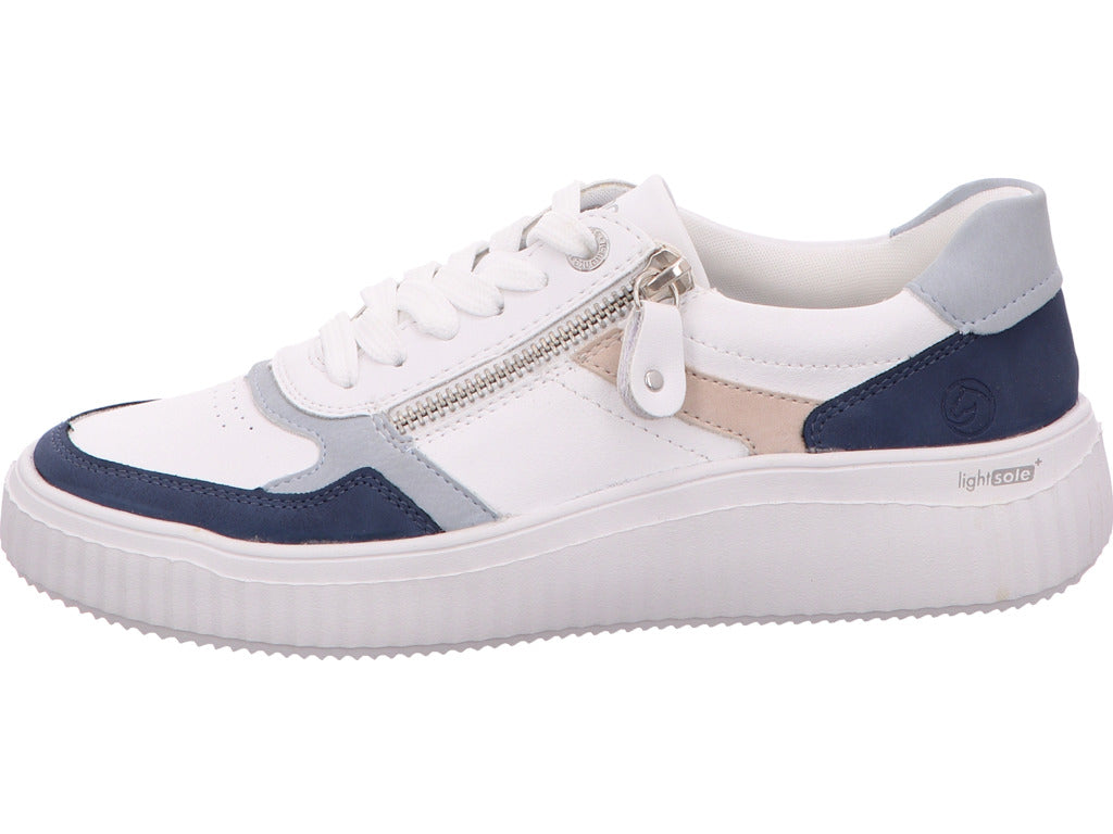 Remonte Damen Sneaker  in weiß-bunt-kombiniert