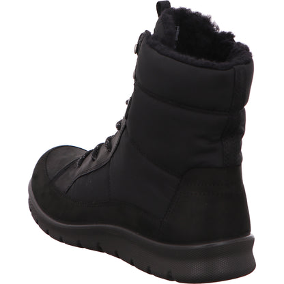 Ecco Schnürstiefel Boots Warmfutter Damen  Leder-Synthetik-kombiniert   Bild3