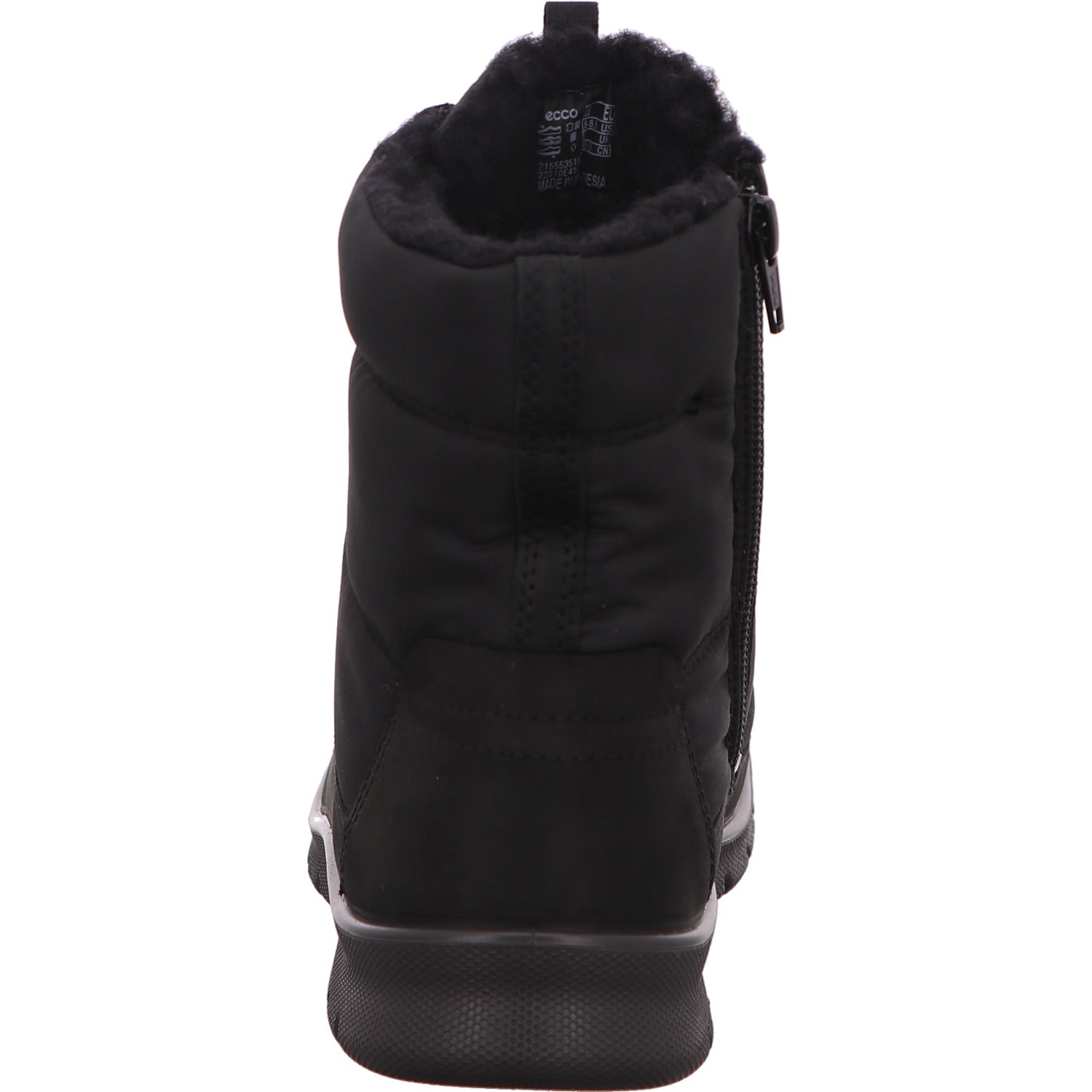 Ecco Schnürstiefel Boots Warmfutter Damen  Leder-Synthetik-kombiniert   Bild4