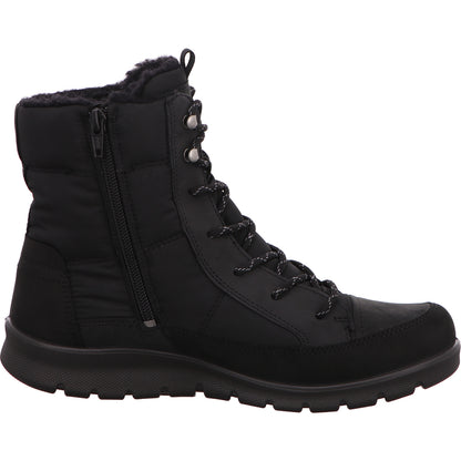 Ecco Schnürstiefel Boots Warmfutter Damen  Leder-Synthetik-kombiniert   Bild5