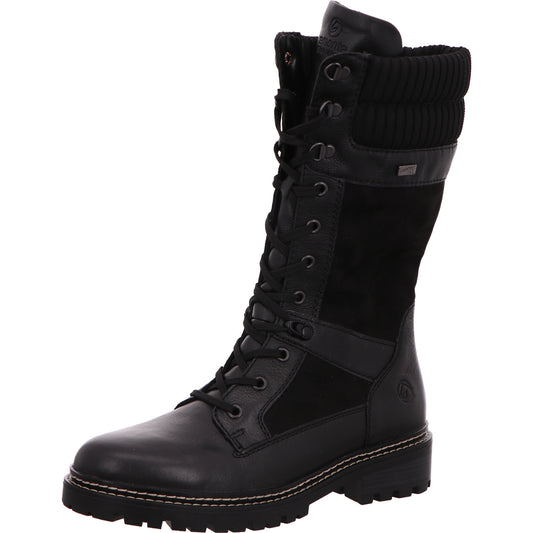 Remonte Schnürstiefel Stiefel Boots Damen  Leder-Synthetik-kombiniert   Bild1