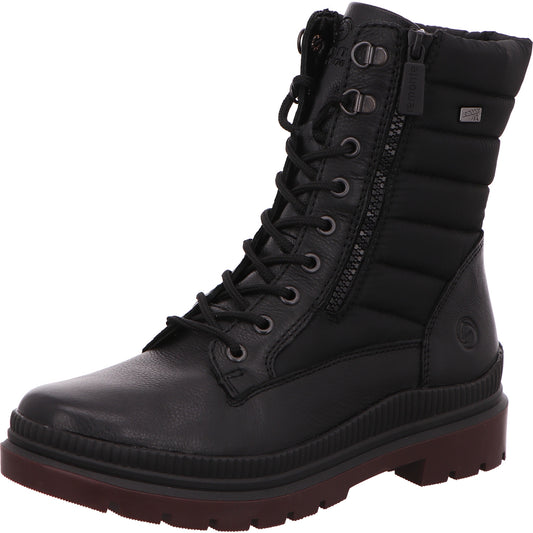 Remonte Schnürstiefel Stiefel Boots Damen  Leder-Synthetik-kombiniert   Bild1