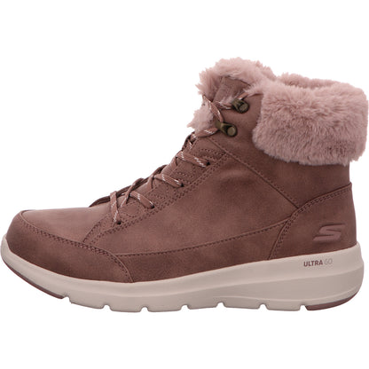 Skechers Schnürstiefel Boot Winter Damen Rosa Synthetik   Bild2