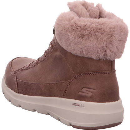 Skechers Schnürstiefel Boot Winter Damen Rosa Synthetik   Bild3