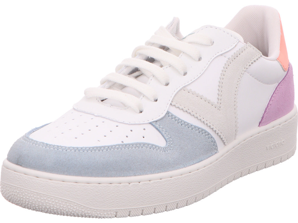 Victoria Damen Sneaker  in weiß-bunt-kombiniert