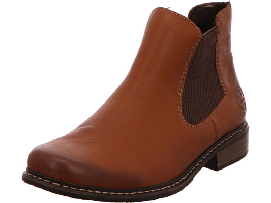 Rieker Damen Stiefel  in braun-kombiniert