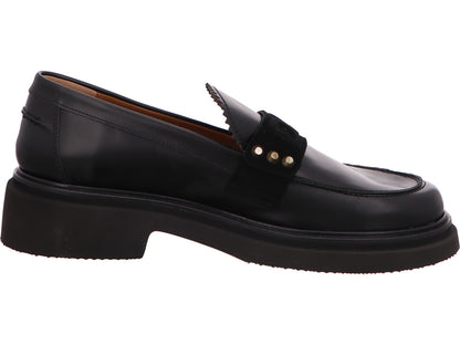 Donna Carolina Damen Slipper  in schwarz
