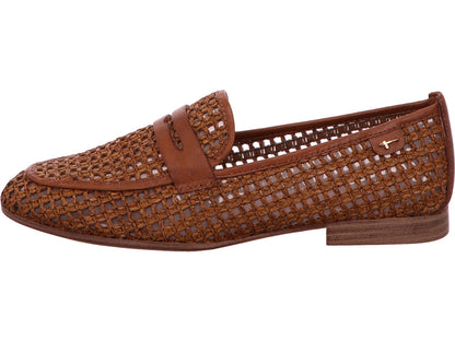 Tamaris Damen Slipper  in hellbraun