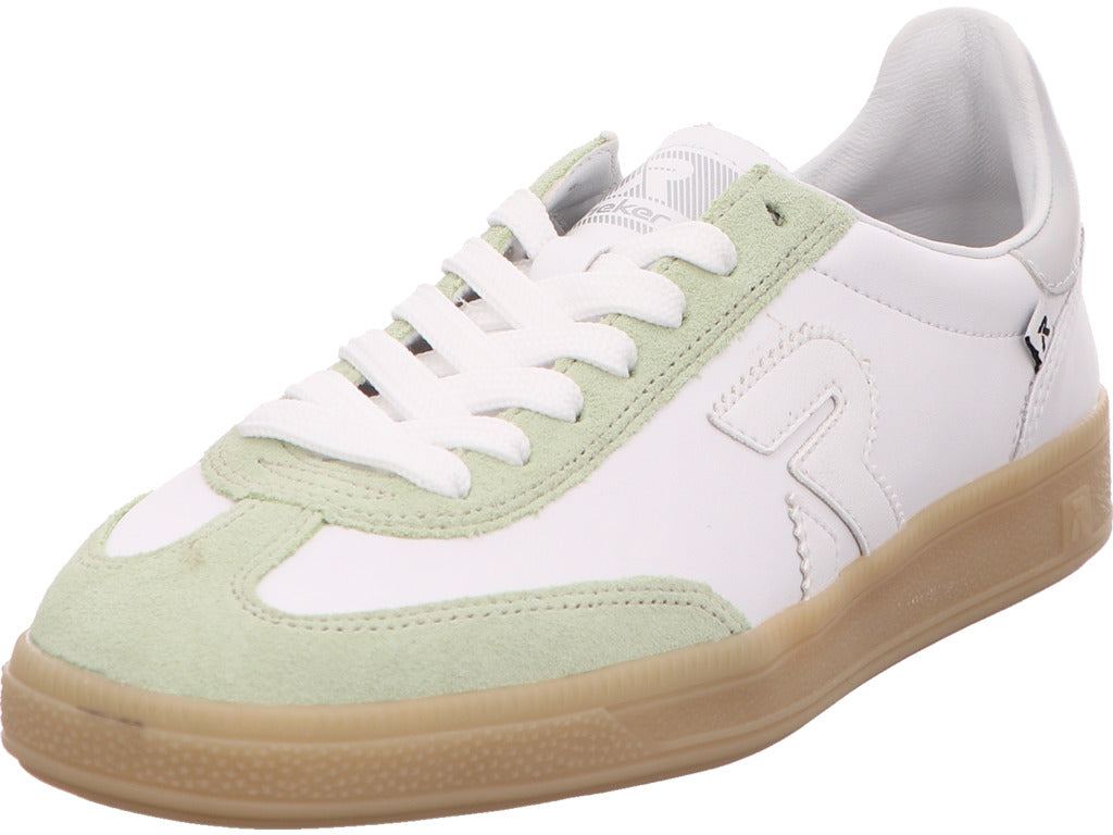 Rieker Damen Sneaker Evolution in weiß-bunt-kombiniert