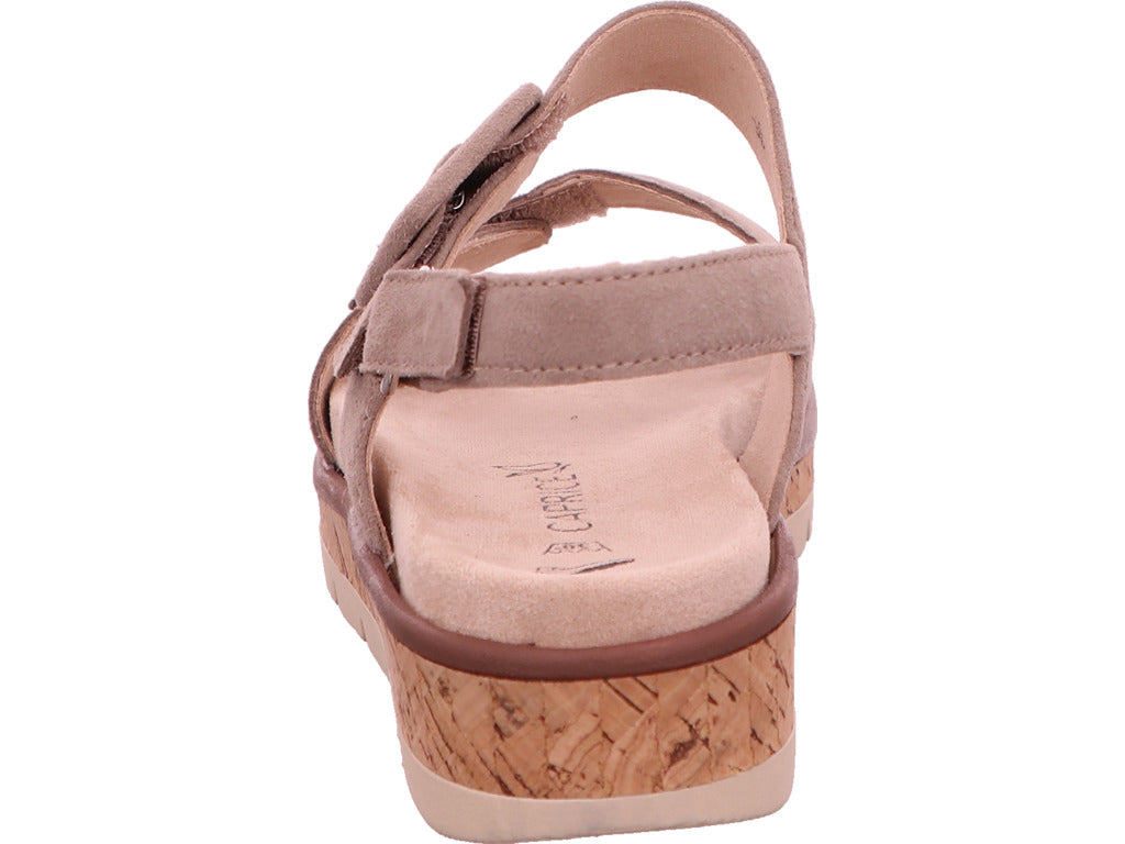 Caprice Damen Sandalette  in taupe