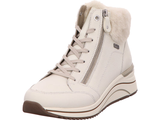 Remonte dameslaarzen in het wit