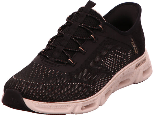 Skechers Damen Sneaker Slip In - Glide-Step Gratify Pace in schwarz
